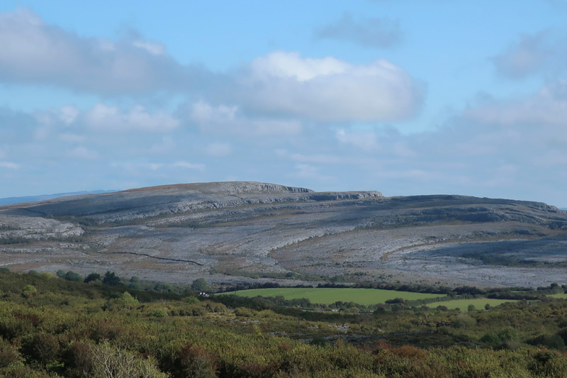 A hill of limestone, in Ireland's Burren National Park.
